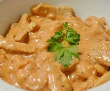Strogonoff de frango