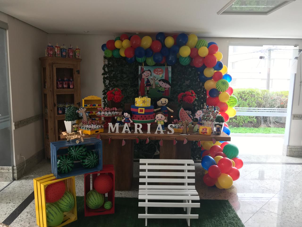 Decoração de festa Arca da Vida