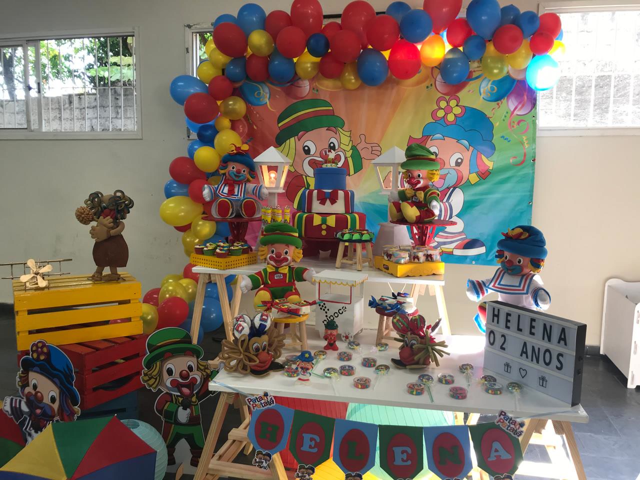 Decoração de festa Arca da Vida