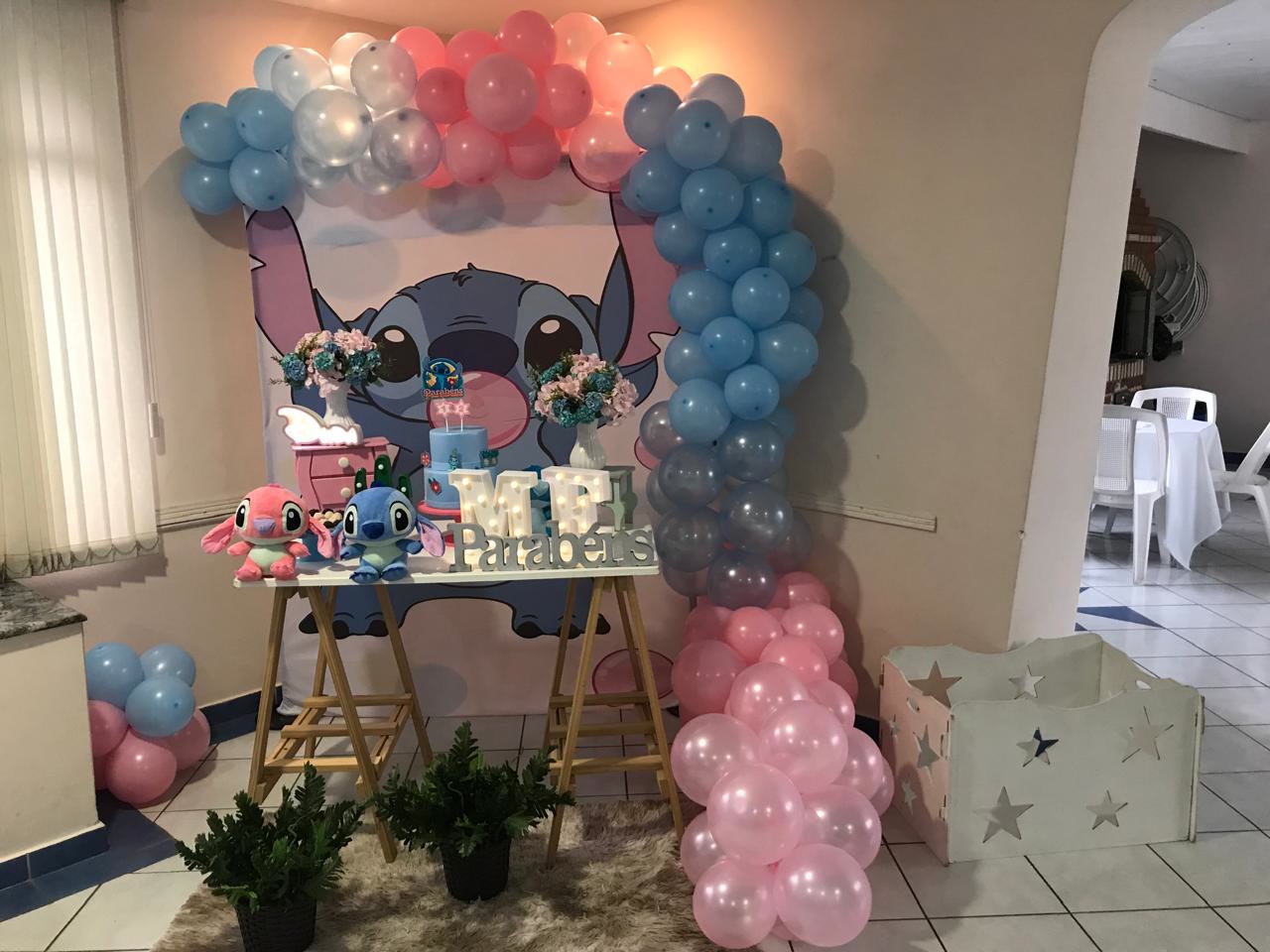 Decoração de festa Arca da Vida