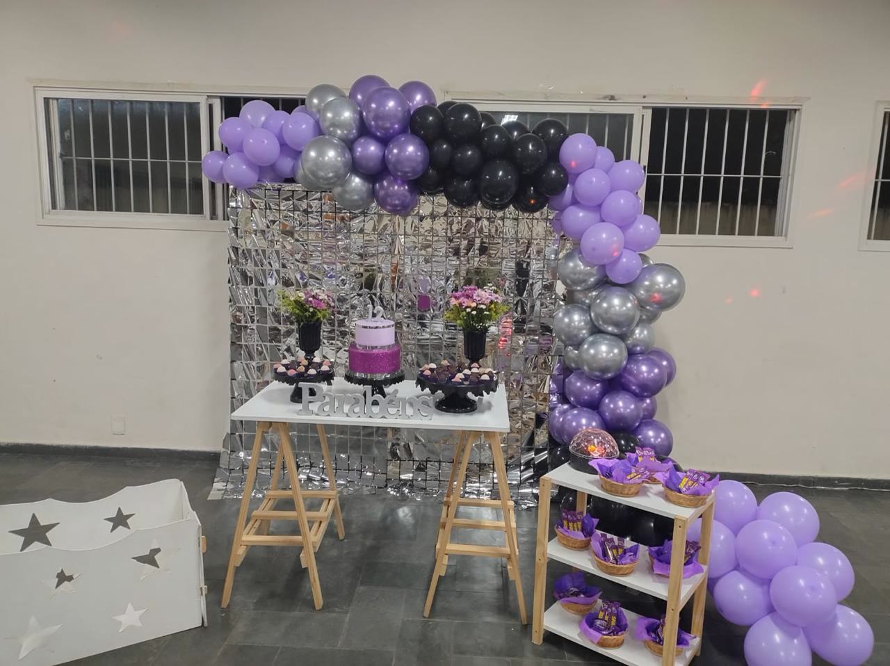 Decoração de festa Arca da Vida