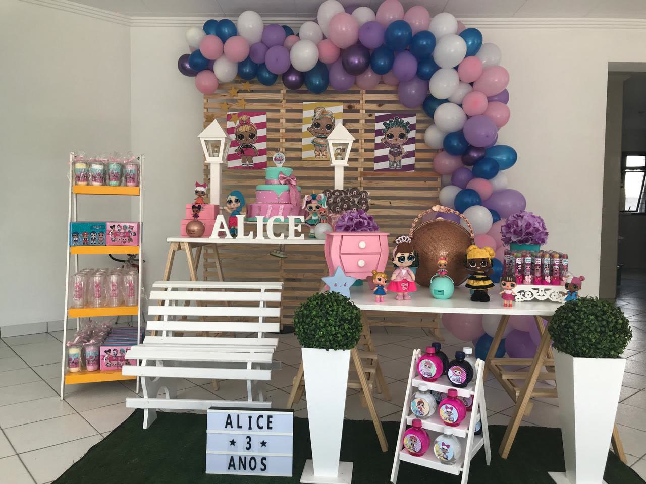 Decoração de festa Arca da Vida